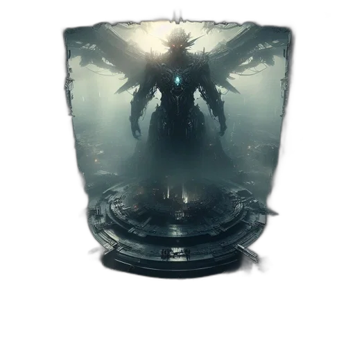 bottle, robot, mask, crown transparent PNG cut-out