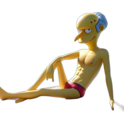 robot, creature, concept art, 3d render transparent PNG cut-out