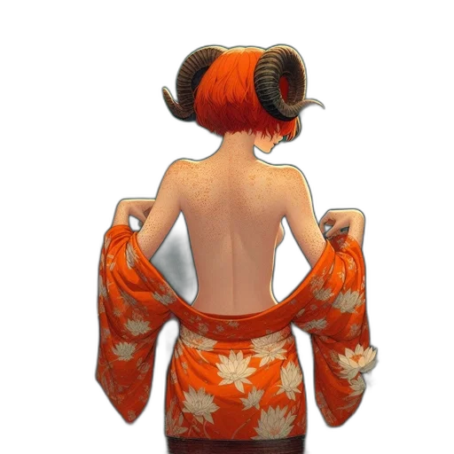 dress, jacket, staff, hat transparent PNG cut-out