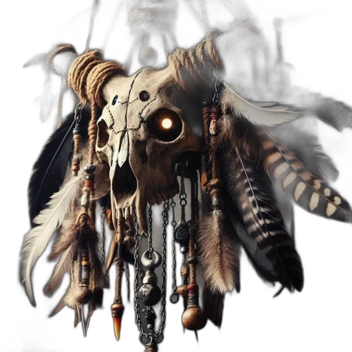 mask, creature, animal, weapon transparent PNG cut-out
