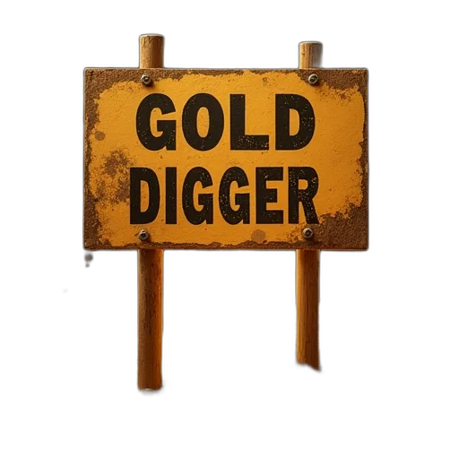 jewelry, golden, sign, says transparent PNG cut-out