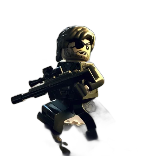 weapon, staff, animal, robot transparent PNG cut-out