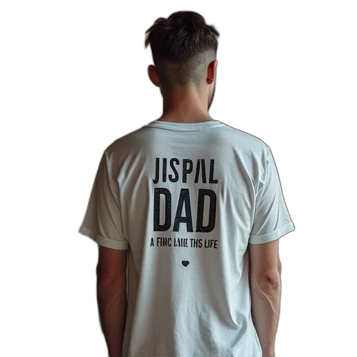 father, shirt, new, dad transparent PNG cut-out