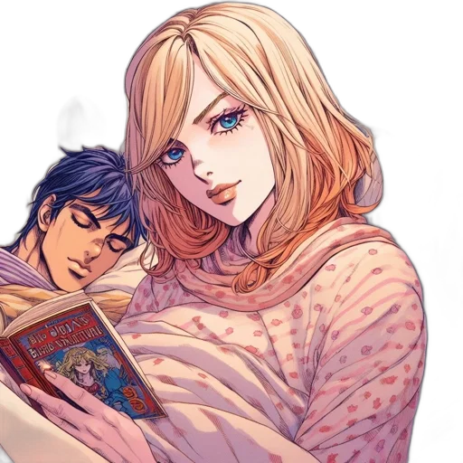 watercolor, comic book art, anime, fantasy art transparent PNG cut-out