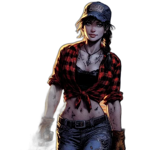 concept art, comic book art, photorealistic, fantasy art transparent PNG cut-out