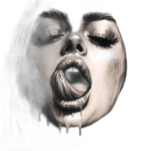 face, mask, photorealistic, concept art transparent PNG cut-out