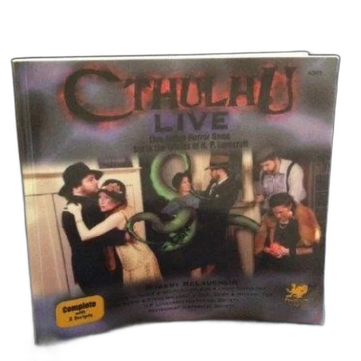 book, titled, cthulhu, live transparent PNG cut-out