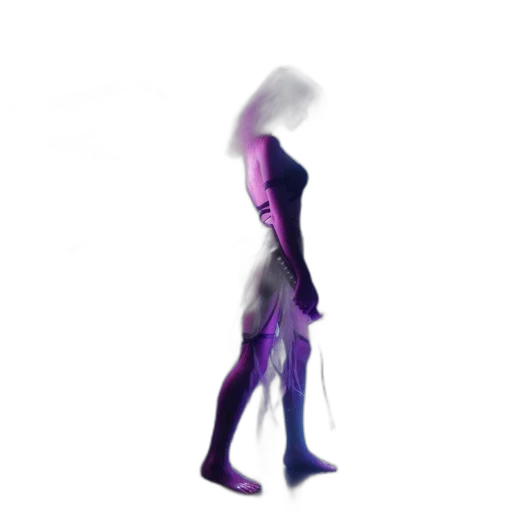 robot, staff, dress, creature transparent PNG cut-out