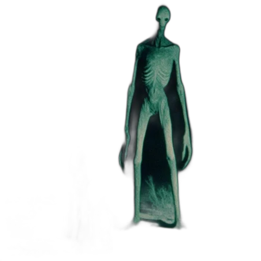 dress, staff, creature, robot transparent PNG cut-out