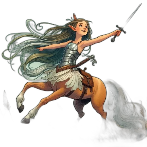 fantasy art, concept art, comic book art, pixel art transparent PNG cut-out