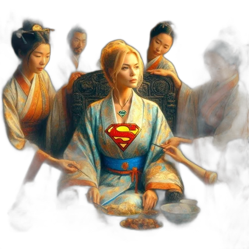staff, concept art, oil painting, fantasy art transparent PNG cut-out