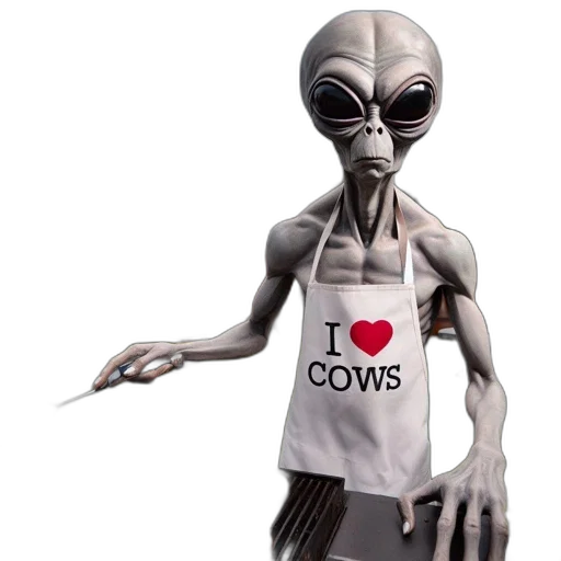 robot, creature, food, concept art transparent PNG cut-out