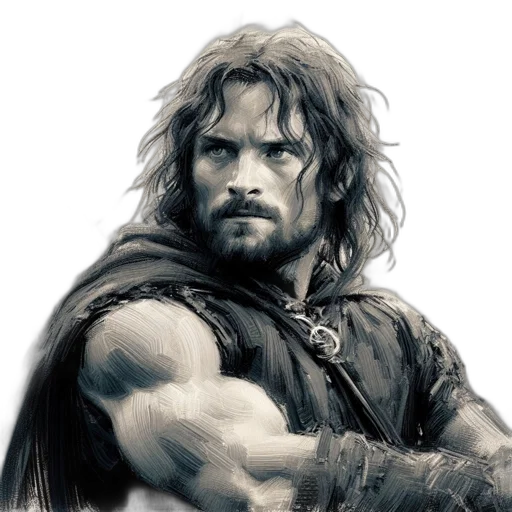 sword, fantasy art, comic book art, photorealistic transparent PNG cut-out
