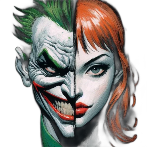 mask, face, comic book art, concept art transparent PNG cut-out
