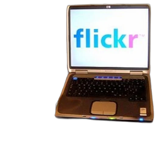 staff, laptop, flickr, logo transparent PNG cut-out