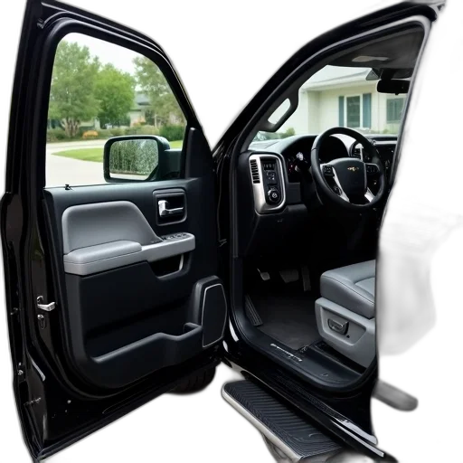 car, interior, black, pickup transparent PNG cut-out