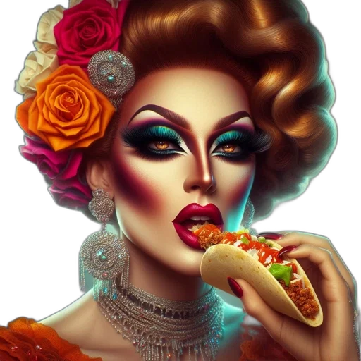 food, dress, crown, jewelry transparent PNG cut-out