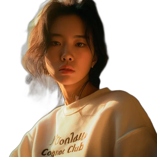jacket, face, staff, photorealistic transparent PNG cut-out