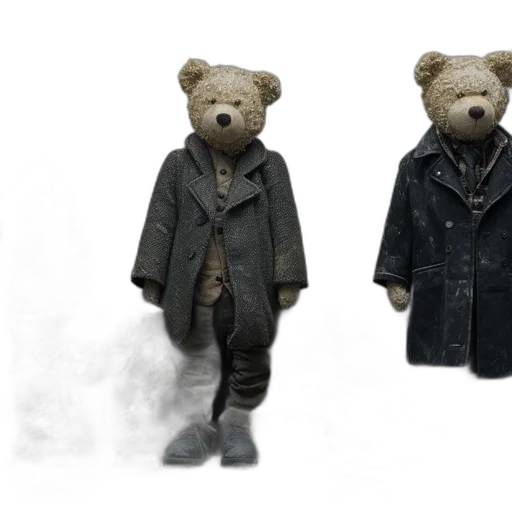 jacket, 3d render, concept art, photorealistic transparent PNG cut-out