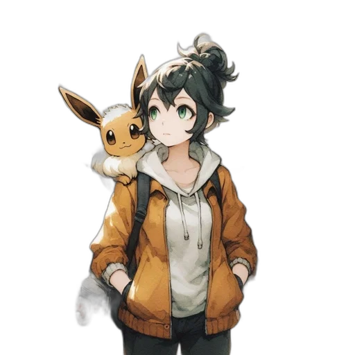 animal, staff, jacket, mask transparent PNG cut-out