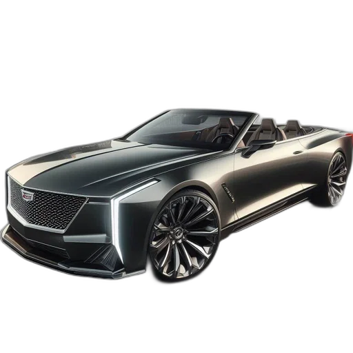 car, 3d render, concept art, photorealistic transparent PNG cut-out