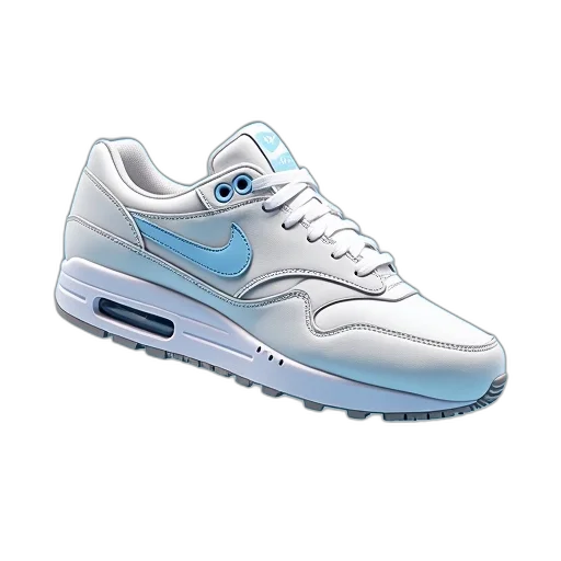 shoes, vaporwave, 3d render, photorealistic transparent PNG cut-out