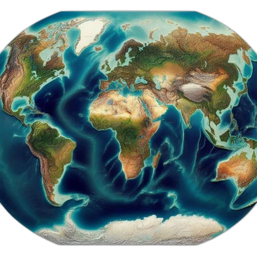 outer space, earth tones, world, map transparent PNG cut-out