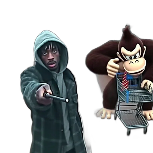 jacket, concept art, cartoon, 3d render transparent PNG cut-out