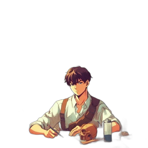 staff, weapon, pixel art, anime transparent PNG cut-out