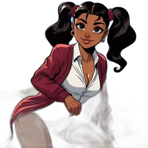 jacket, concept art, comic book art, cartoon transparent PNG cut-out