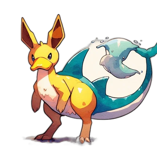 dragon, creature, animal, staff transparent PNG cut-out
