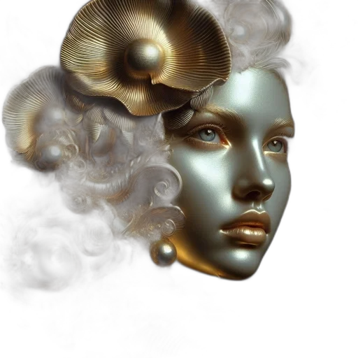 mask, jewelry, face, crown transparent PNG cut-out