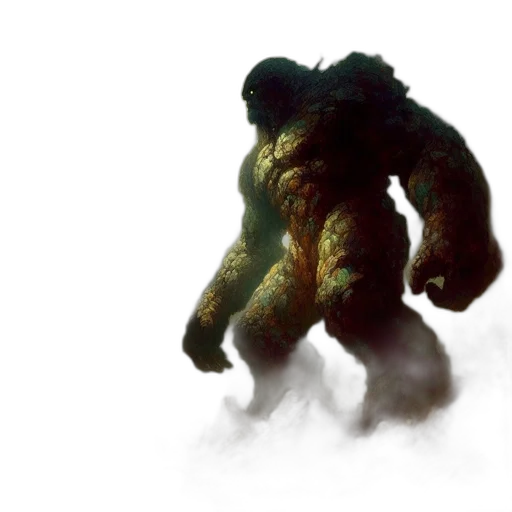 creature, animal, hair, weapon transparent PNG cut-out
