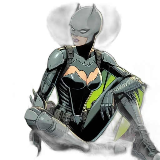 comic book art, concept art, fantasy art, cartoon transparent PNG cut-out
