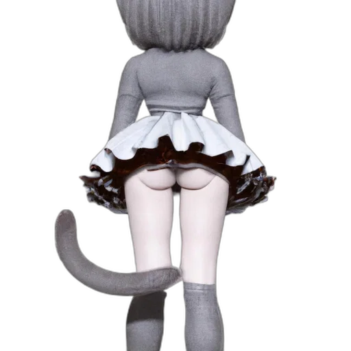 staff, creature, robot, dress transparent PNG cut-out