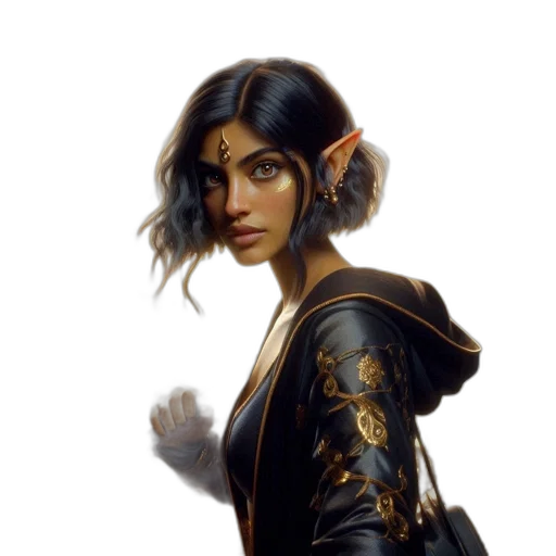 staff, face, dragon, fantasy art transparent PNG cut-out