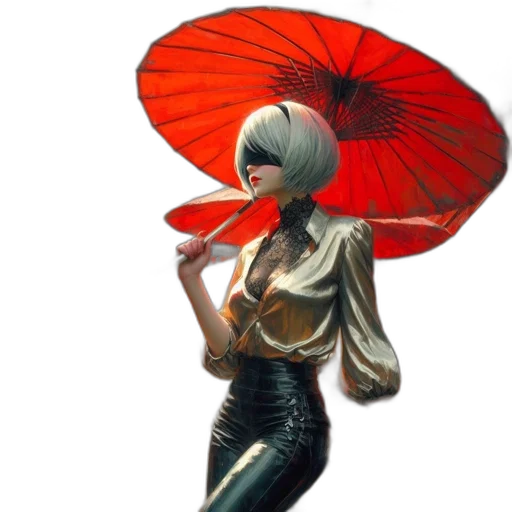 umbrella, hat, dress, mask transparent PNG cut-out