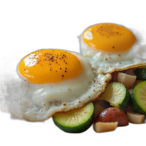 food, photorealistic, 3d render, plate transparent PNG cut-out