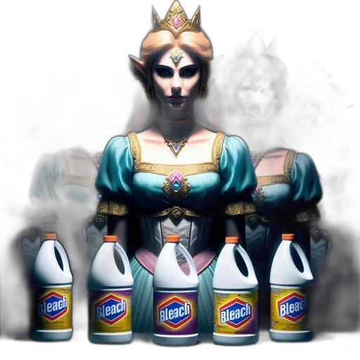 crown, dress, bottle, robot transparent PNG cut-out