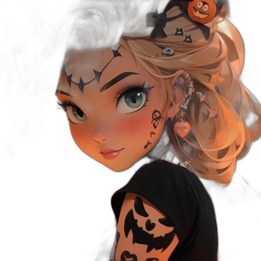 mask, face, jewelry, concept art transparent PNG cut-out