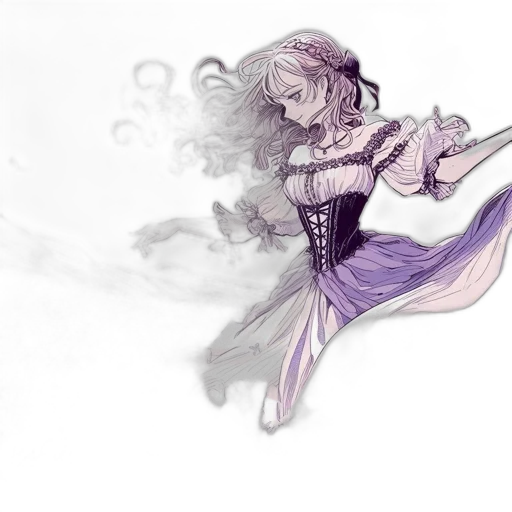 dress, sword, weapon, staff transparent PNG cut-out