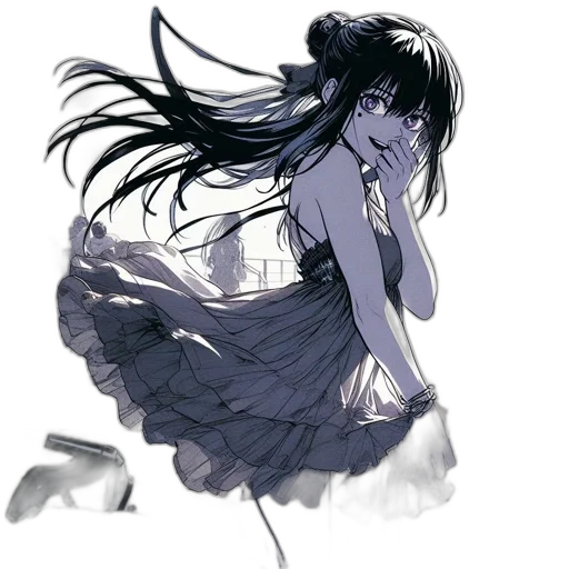 dress, creature, mask, concept art transparent PNG cut-out