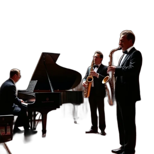 concord, modern, jazz, quartet transparent PNG cut-out