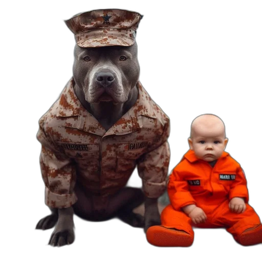animal, creature, staff, photorealistic transparent PNG cut-out