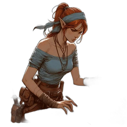 staff, concept art, fantasy art, comic book art transparent PNG cut-out