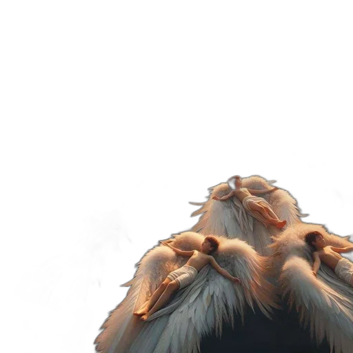 creature, dragon, hair, animal transparent PNG cut-out