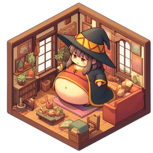 food, hat, staff, furniture transparent PNG cut-out
