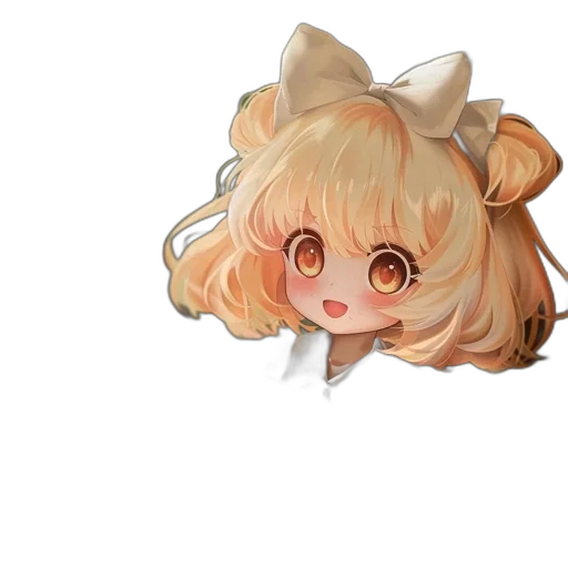 creature, hair, staff, face transparent PNG cut-out