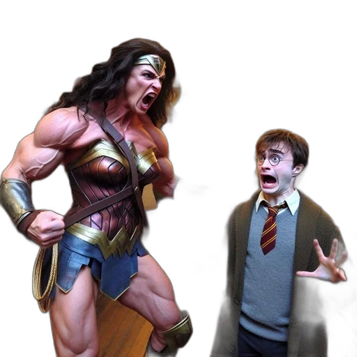 comic book art, concept art, 3d render, fantasy art transparent PNG cut-out