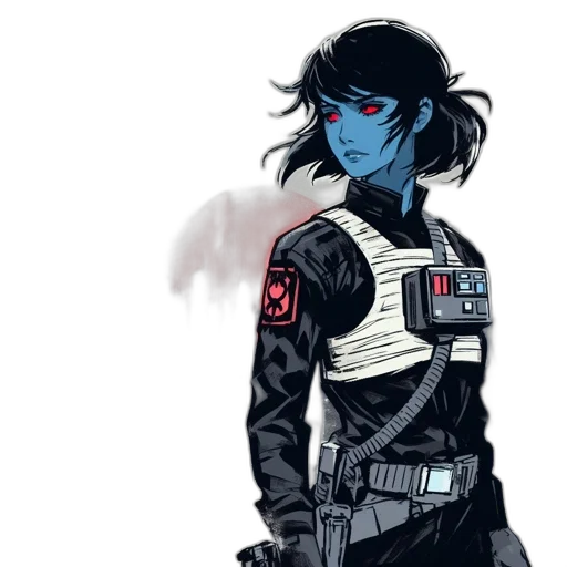 jacket, concept art, comic book art, cyberpunk transparent PNG cut-out